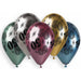 "Gemar 13" Shiny Cosmic Stars Balloon Set (50 Pack)"