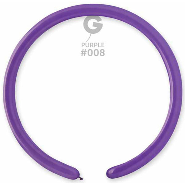 Gemar 160 Purple Balloons (50/Bag) #008