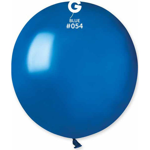 Gemar 19" Metallic Royalblue Balloons (25/Bg)
