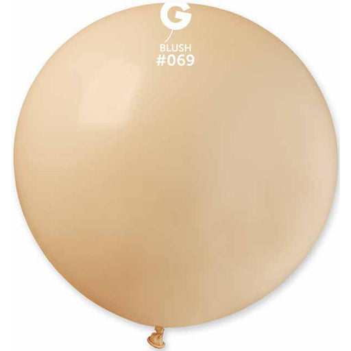 Gemar 31" Blush Balloons - Pack Of 10