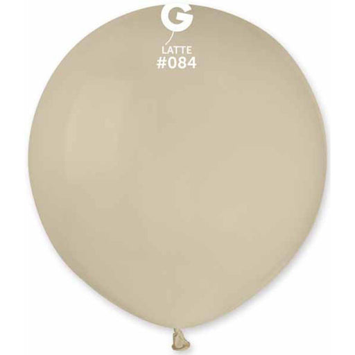 "Gemar 31" Latte Balloon - Pack Of 1"