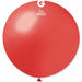 Gemar 31" Metallic Red Balloon #053 - 1/Bag