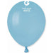 Gemar 5" Baby Blue Balloons #072 (100/Bag)