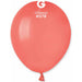 Gemar 5" Coral Balloons - 100/Bag (#078)