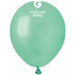 Gemar 5" Metallic Aquamarine Balloon #062 100B