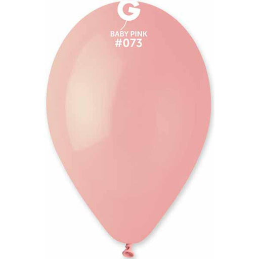 Gemar Baby Pink Latex Balloons (12", 50-Pack)