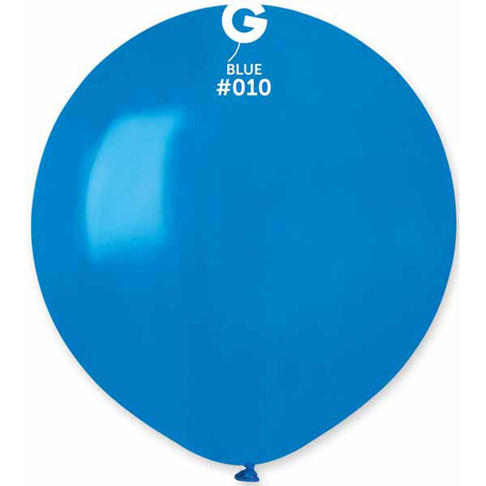 Gemar Blue Balloons - 19", #010, 25/Bag