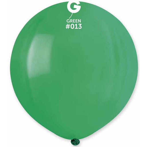 Gemar Green Latex Balloons (19", Pack Of 25)