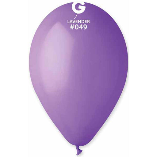 Gemar Lavender Balloons - 12" (50/Bag)