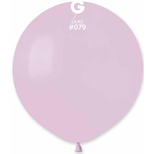 "Gemar Lilac Balloons - 19" - Pack Of 25"