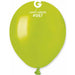 Gemar Metallic Light Green Balloons - 5", Pack Of 100