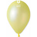 "Gemar Neon Yellow Balloons, 12", Pack Of 50"