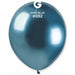 Gemar Shiny Blue Latex Balloons (5", 50/Bg) #092