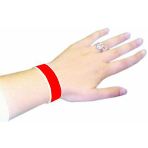 "Geogalaxy Red Wristbands - Pack Of 100"