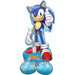 "Get Ready To Race With Sonic: 53" Inflatable Ci:Airloonz Balloon Toy P82"