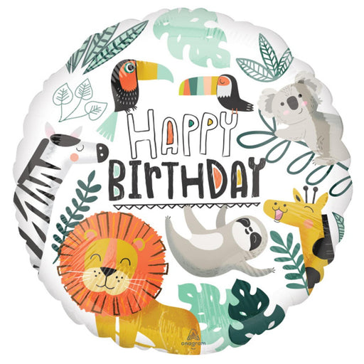 Get Wild Birthday Balloon Package (5/Pk)