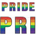 Glittered Pride Streamer - 5Ft (1Pk)