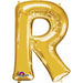 Gold Letter R Shape - 16" (L16)