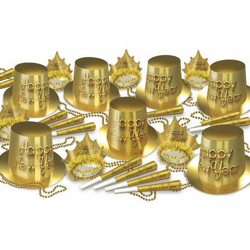 Gold New Year Assortment For 50 Guests (1/Pk)