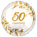 "Golden 50Th Anniversary Celebration Balloon Package"