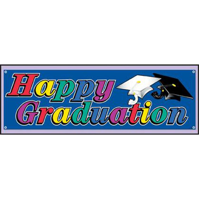 "Graduation Jumbo Banner - 5'X21"(1/Pkg)"