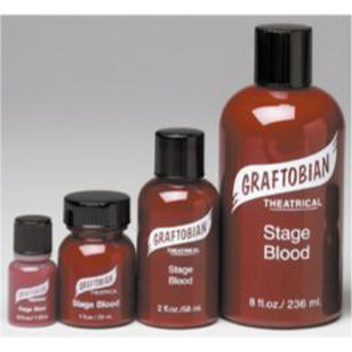 "Graftobian Stage Blood With Brush Applicator - 1/4 Oz"