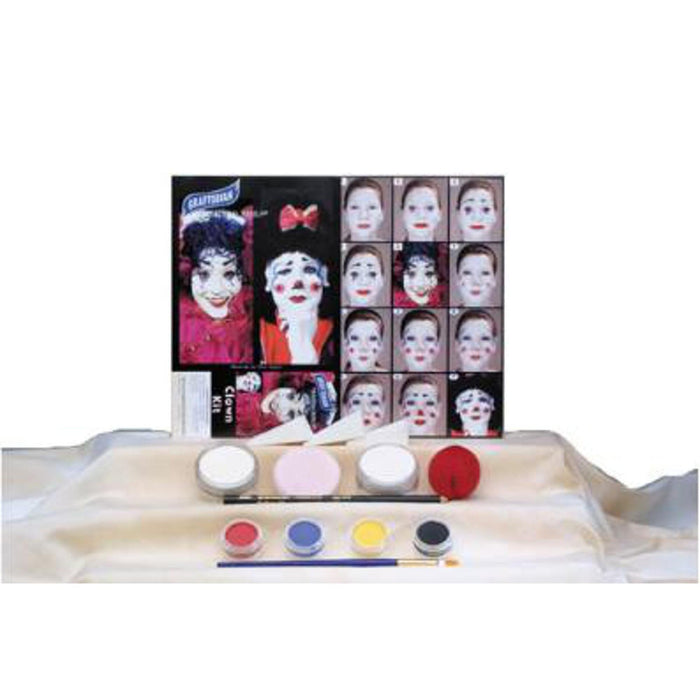 Graftobian Clown Kit: Your One-Stop Clown Makeup Solution!