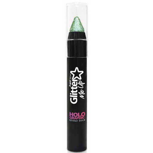 Green Holo Glitter Sticks - 3.5G Bulk