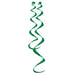 Green Metallic Twirly Whirlys (6 Pack)