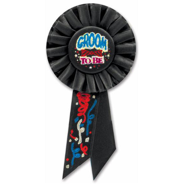 Groom To Be Rosette - Celebrate In Style!