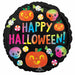 Happy Halloween Cuties Iridescent Foil Balloon - 18"