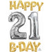 Cheers to 21 Years: Happy 21st Birthday Celebration Package (1/Pk)