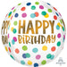 Happy Dots Birthday Balloon Package