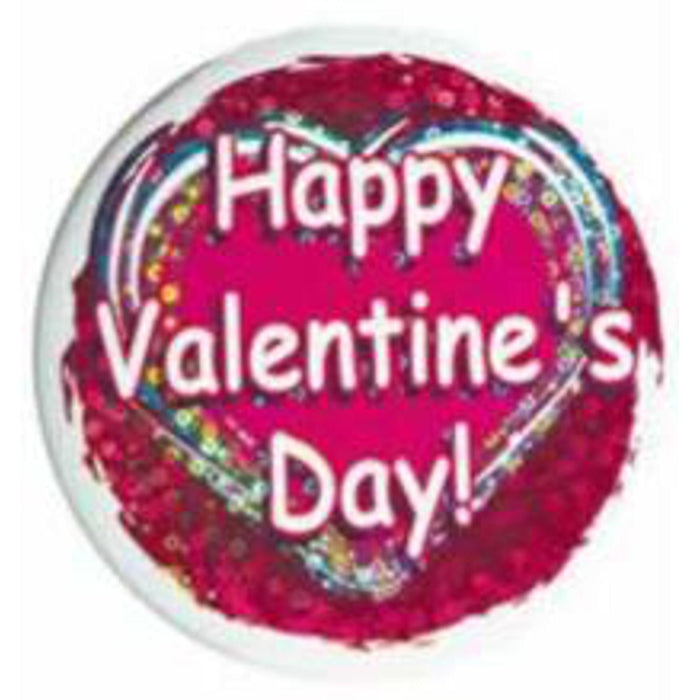 Happy Vday Button.