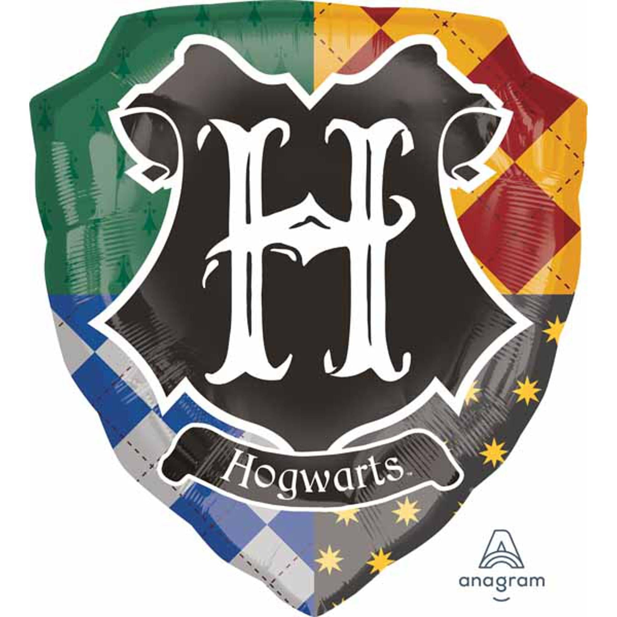 Harry Potter, Hogwarts Crest - Happy Christmas Wrapping Paper