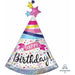 Hbd Sparkle Banner With Holographic Design (36" With P45 Clips)