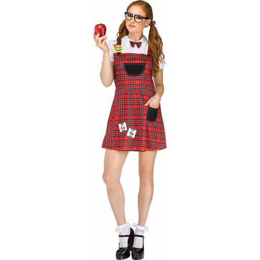 "Head Of The Class Costume - Adult Sizes 10-14"