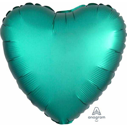 "Heart Jade Satin Luxe Package - 18 Inch Pillow And Blanket Set"