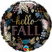 18" Hello Fall Foil Balloon (5/Pk)