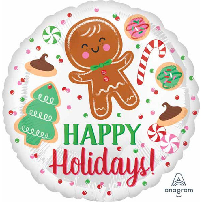 Holiday Cookies Package - 18" Round Hexagon Shaped (S40)