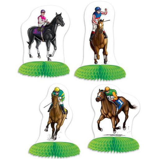 Horse Racing Mini Centerpieces (4/Pkg)