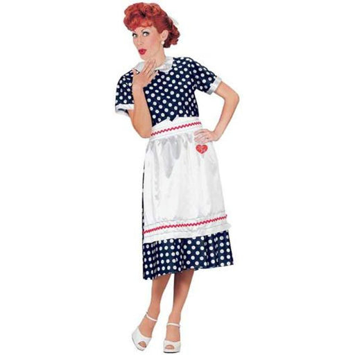 I Love Lucy Woman Polka Dot Costume - Small Size (1/Pk)
