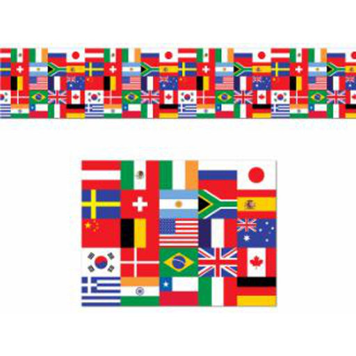 "International Flag Poly Decoration"