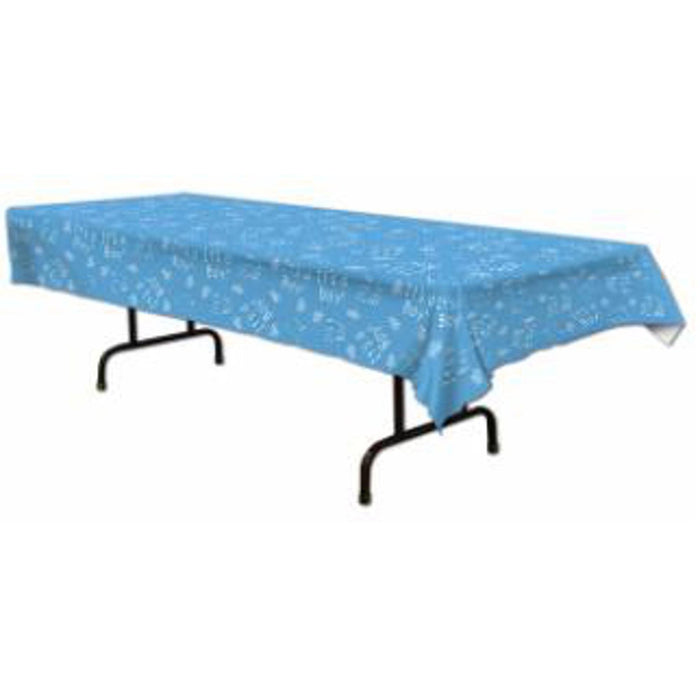 It'S A Boy Plastic Table Cover.