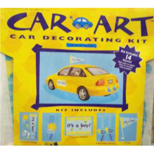 It'S A Boy Car Art Dec Kit (6Cs)