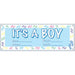 It'S A Boy Sign Banner - 63"X21" - 1/Pkg