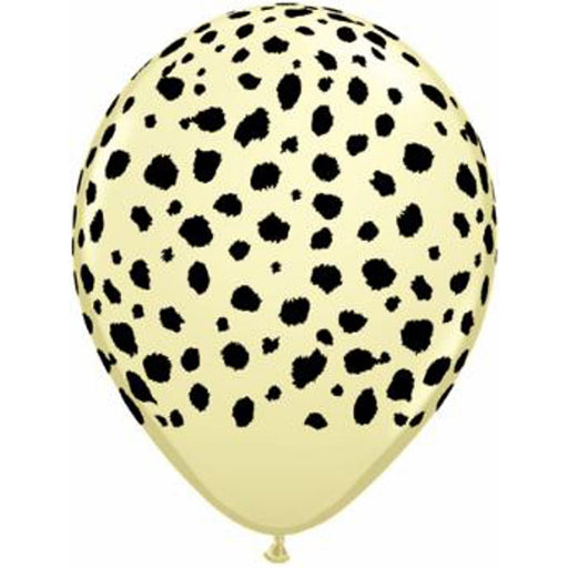 Ivory Silk Cheetah Spots 11" (50/Bg)