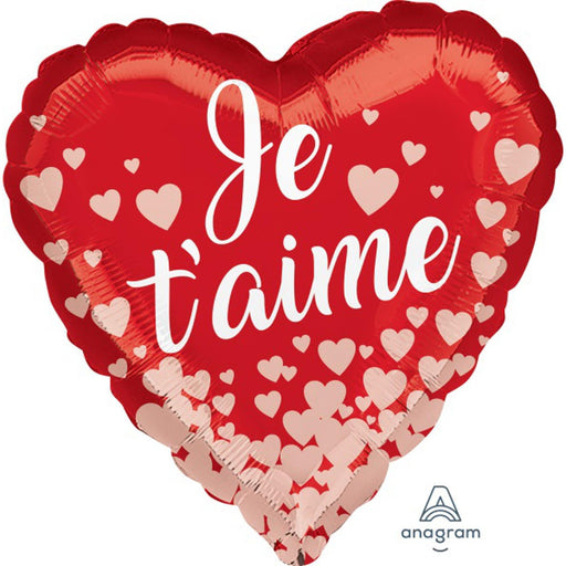 "Je Taime Romantic Gold Hearts Gift Package"