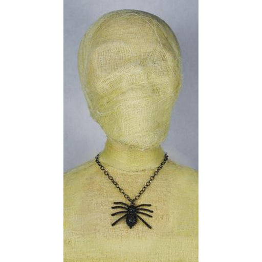 "Jeweled Spider Necklace Set"