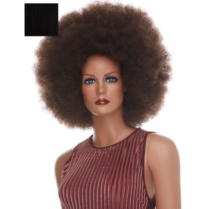 Jumbo Afro Wig Black By Wb.